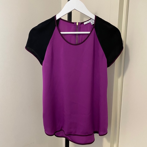 Diane Von Furstenberg Tops - DIANE VON FURSTENBERG Silk Blouse